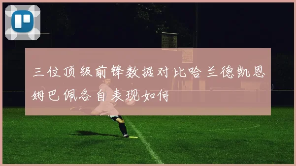 三位顶级前锋数据对比哈兰德凯恩姆巴佩各自表现如何